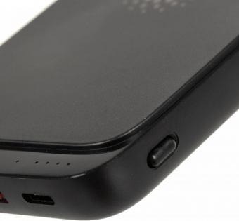 Мобильный аккумулятор Digma DGPQ10E 10000mAh 3A QC PD 20W 2xUSB беспроводная зарядка черный (DGPQ10E20PBK) от магазина РЭССИ