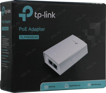 Инжектор TP-Link TL-POE4824G 2GE Passive PoE 48V 24W от магазина РЭССИ