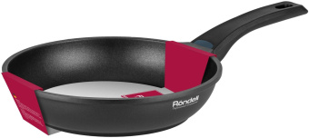 Сковорода Rondell Weiser RDA-1551 круглая 26см покрытие: Xylan Plus ручка несъемная (без крышки) черный от магазина РЭССИ