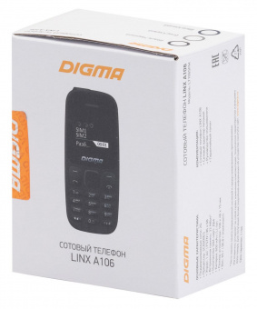 Мобильный телефон Digma A106 Linx 32Mb синий моноблок 2Sim 1.44" 68x98 GSM900/1800 от магазина РЭССИ