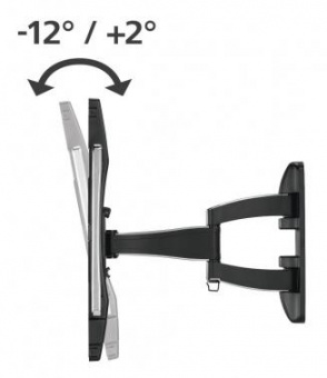 Кронштейн для телевизора Hama Fullmotion TV Premium черный 32"-65" макс.50кг настенный от магазина РЭССИ