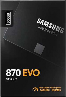 Накопитель SSD Samsung SATA III 500Gb MZ-77E500BW 870 EVO 2.5" от магазина РЭССИ