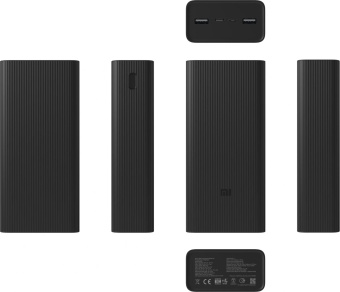Мобильный аккумулятор Xiaomi BHR9126GL 30000mAh 18W 2.6A 2xUSB-A/USB-C черный от магазина РЭССИ