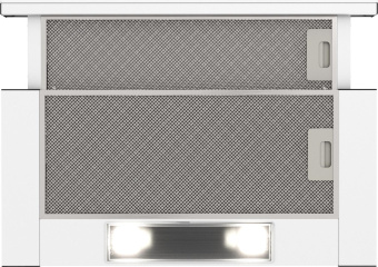 Вытяжка каминная Elikor Интегра GLASS 60П-650-В2Л белый управление: кнопочное (1 мотор) от магазина РЭССИ