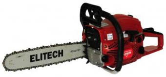 Бензопила Elitech БП 45/16 2.4л.с. дл.шины:16" (40cm) (181835) от магазина РЭССИ