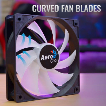Вентилятор Aerocool Frost 12 120x120mm 3-pin 4-pin (Molex)24dB 160gr LED Ret от магазина РЭССИ