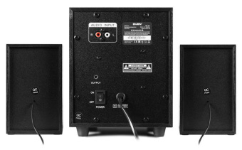 Колонки Sven MS-107 2.1 черный 10Вт от магазина РЭССИ