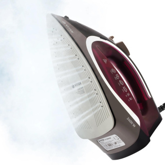 Утюг Vitek VT-8309 2400Вт черный/коричневый/бордовый от магазина РЭССИ