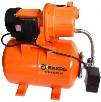 Насосная станция напорный Вихрь АСВ-1200/24Ч 1200Вт 4200л/час (68/1/9) от магазина РЭССИ