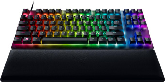 Клавиатура Razer Huntsman V2 TKL механическая черный USB for gamer LED (подставка для запястий) от магазина РЭССИ