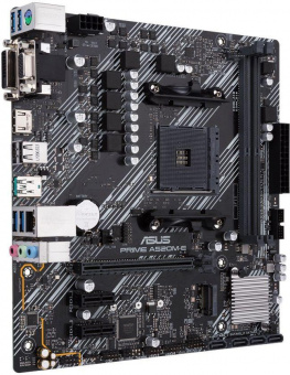 Материнская плата Asus PRIME A520M-E Soc-AM4 AMD A520 2xDDR4 mATX AC`97 8ch(7.1) GbLAN RAID+VGA+DVI+HDMI от магазина РЭССИ