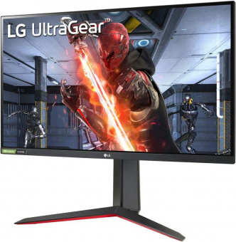 Монитор LG 27" UltraGear 27GN650-B черный/красный IPS LED 1ms 16:9 HDMI матовая HAS Piv 1000:1 350cd 178гр/178гр 1920x1080 G-Sync DP FHD 7.2кг от магазина РЭССИ