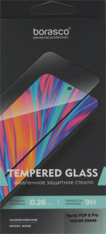 Защитное стекло для экрана BoraSCO 70845 для Tecno POP 6 Pro прозрачная антиблик. 1шт. от магазина РЭССИ