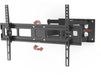 Кронштейн для телевизора Hama 00220831 черный 32"-84" макс.50кг настенный поворотно-выдвижной и наклонный от магазина РЭССИ