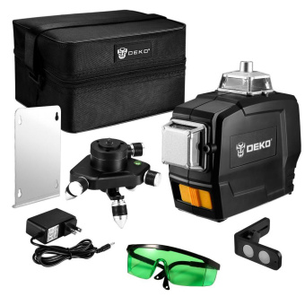 Лазерный уровень Deko DKLL12PG1 от магазина РЭССИ