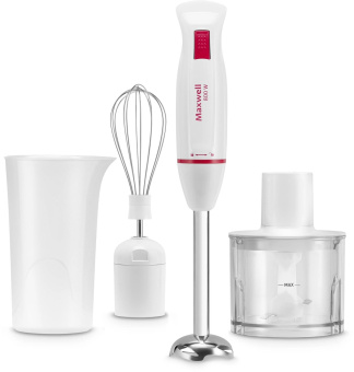 Блендер погружной Maxwell MW-1172 800Вт белый от магазина РЭССИ