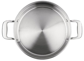 Сотейник Rondell Vintage RDA-353 d=26см (с крышкой) серебристый (RDS-353) от магазина РЭССИ