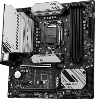 Материнская плата MSI MAG B560M MORTAR WIFI Soc-1200 Intel B560 4xDDR4 mATX AC`97 8ch(7.1) 2.5Gg+HDMI+DP от магазина РЭССИ