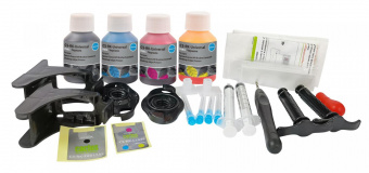 Заправочный набор Cactus CS-RK-Universal голубой/пурпурный/желтый/черный набор 4x40мл для HP/Lexmark/Canon от магазина РЭССИ