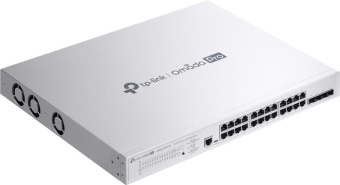Коммутатор TP-Link Omada PRO S5500-24MPP4XF (L2+) 24x2.5Гбит/с 4xКомбо(10GBase-T/SFP+) 4SFP+ 16PoE+ 8PoE++ 500W управляемый от магазина РЭССИ