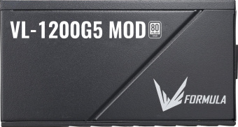 Блок питания Formula ATX 1200W VL-1200G5 MOD Gen.5 80+ gold (20+4pin) APFC 140mm fan lt.blue LED 7xSATA Cab Manag RTL от магазина РЭССИ