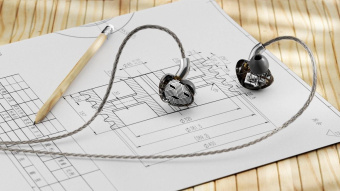 Наушники внутриканальные Fiio FA19 1.2м черный проводные в ушной раковине от магазина РЭССИ