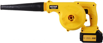 Воздуходувка-пылесос Huter CB-20/2Li пит.:от аккум. желтый от магазина РЭССИ