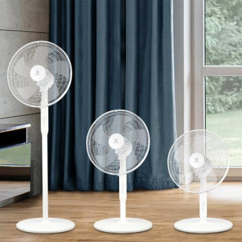 Вентилятор напольный Electrolux EFF-1006 50Вт скоростей:3 белый от магазина РЭССИ