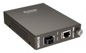 Медиаконвертер D-Link DMC-1910T/A9A WDM 1x1000Base-T 1x1000Base-LX SC ТХ:1550nm RX:1310nm SingleMode 15km от магазина РЭССИ