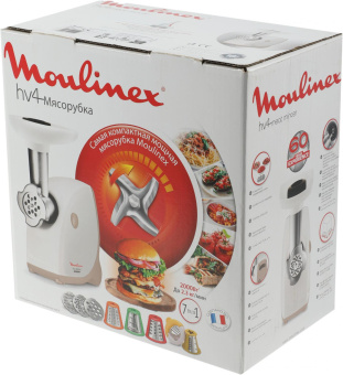 Мясорубка Moulinex ME462132 2000Вт белый/бежевый от магазина РЭССИ