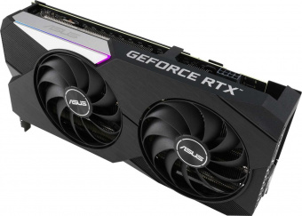 Видеокарта Asus PCI-E 4.0 DUAL-RTX3060TI-O8G-V2 NVIDIA GeForce RTX 3060Ti 8192Mb 256 GDDR6 1710/14000 HDMIx2 DPx3 HDCP Ret от магазина РЭССИ