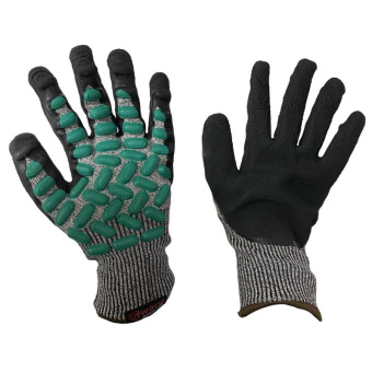 Перчатки виброзащитные GWARD VibroHit из HPPE-волокна с латексным покрытием р. XL 1 пара в упаковке арт. L1401 L1401/XL1 от магазина РЭССИ