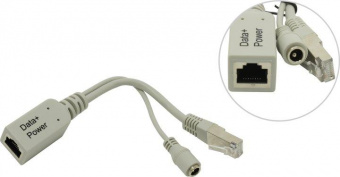 Mikrotik POE injector кабель соединительный. от магазина РЭССИ