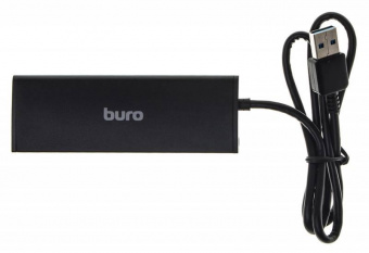 Разветвитель USB 3.0 Buro BU-HUB4-0.5-U3.0 4порт. черный от магазина РЭССИ