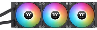 Система водяного охлаждения Thermaltake TH420 V2 ARGB Soc-AM5/AM4/1151/1200/1700 черный 4-pin 34.7dB Al+Cu Ret (CL-W376-PL14SW-A) от магазина РЭССИ