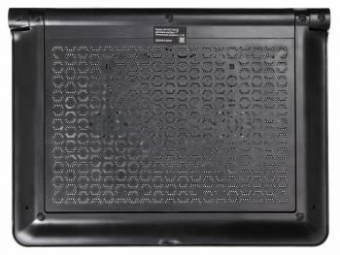Подставка для ноутбука Buro BU-LCP170-B214 17"398x300x29мм 2xUSB 2x 140ммFAN 926г металлическая сетка/пластик черный от магазина РЭССИ