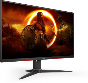 Монитор AOC 27" Gaming 27G2SAE черный/красный VA LED 1ms 16:9 HDMI M/M матовая 350cd 178гр/178гр 1920x1080 165Hz FreeSync Premium VGA DP FHD 4.63кг от магазина РЭССИ
