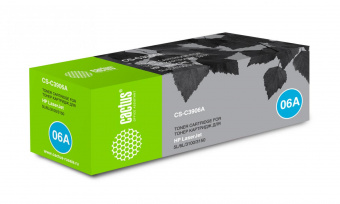 Картридж лазерный Cactus CS-C3906A C3906A черный (2500стр.) для HP LJ 5L/6L/3100/3150 от магазина РЭССИ