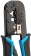 Инструмент обжимной PROconnect HT-568R 12-3432-6 для RJ-45/RJ-12/RJ-11 (упак:1шт) черный/синий от магазина РЭССИ