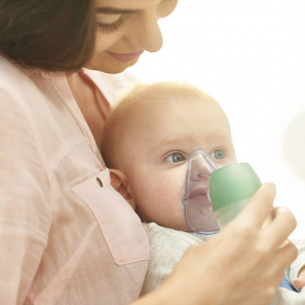 Ингалятор Omron DuoBaby (NE-301-RU) компрессорный стационарный белый от магазина РЭССИ