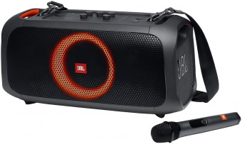 Минисистема JBL Partybox On-The-Go черный 100Вт BT от магазина РЭССИ