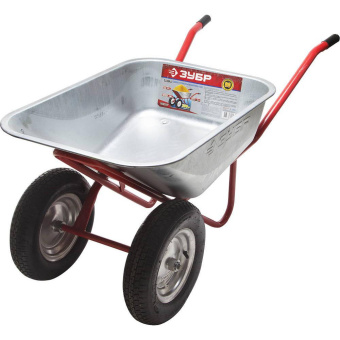 Тачка садовая Зубр Профессионал ПТ-300 (39911_Z01) от магазина РЭССИ