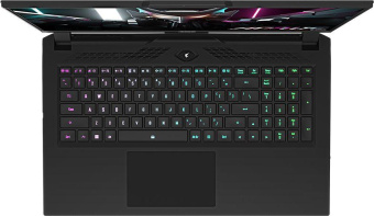 Ноутбук Gigabyte Aorus 7 Core i5 12500H 16Gb SSD512Gb NVIDIA GeForce RTX4050 6Gb 17.3" IPS FHD (1920x1080) Free DOS black WiFi BT Cam (9MF-E2KZ513SD) от магазина РЭССИ