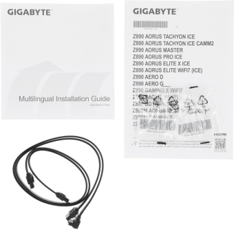 Материнская плата Gigabyte Z890M GAMING X Soc-1851 Intel Z890 4xDDR5 mATX AC`97 8ch(7.1) 2.5Gg RAID+HDMI+DP от магазина РЭССИ