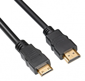 Кабель аудио-видео Buro mini-HDMI (m)/HDMI (m) 5м. черный (BHP-MINHDMI-5) от магазина РЭССИ