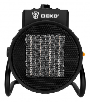 Тепловая пушка электрическая Deko DKIH2200W 2200Вт желтый/черный от магазина РЭССИ