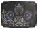 Картинка Подставка для ноутбука Buro BU-LCP156-B208 15.6"355x260x21мм 2xUSB 2x 80ммFAN 560г металлическая сетка/пластик черный от магазина РЭССИ Подставка для ноутбука Buro BU-LCP156-B208 15.6"355x260x21мм 2xUSB 2x 80ммFAN 560г металлическая сетка/пластик черный от магазина РЭССИ