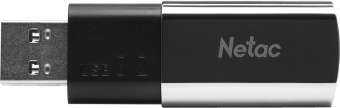 Флеш Диск Netac 128GB US2 NT03US2N-128G-32SL USB3.1 черный/серебристый от магазина РЭССИ