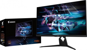 Монитор Gigabyte 31.5" Aorus FI32U черный IPS LED 1ms 16:9 HDMI HAS Piv 350cd 178гр/178гр 3840x2160 FreeSync Premium Pro DP 4K USB 10.9кг от магазина РЭССИ
