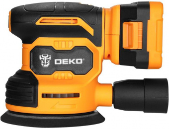 Эксцентриковая шлифовальная машина Deko DKCG20-125 от магазина РЭССИ